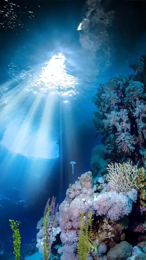 原来水下的世界也是这么美