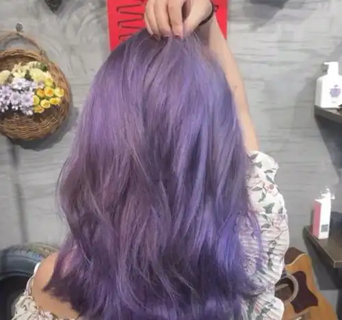 2021适合的新发色:iu同款渐变星空紫