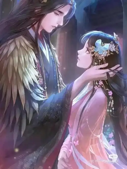 情侣古风意境唯美图片古风红尘共婵娟情侣唯美图片