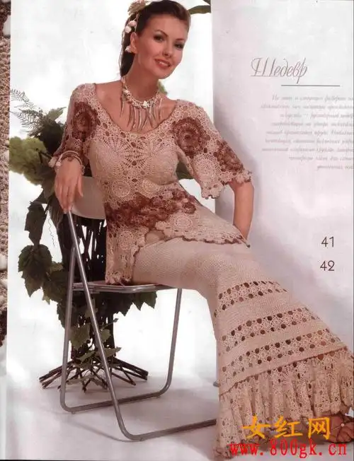 钩针编织作品欣赏及图解