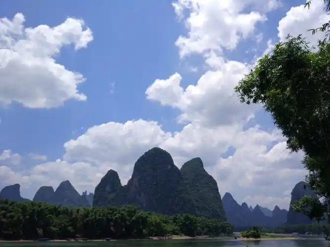 小米5实拍,明净的山水,熠熠的朝阳!