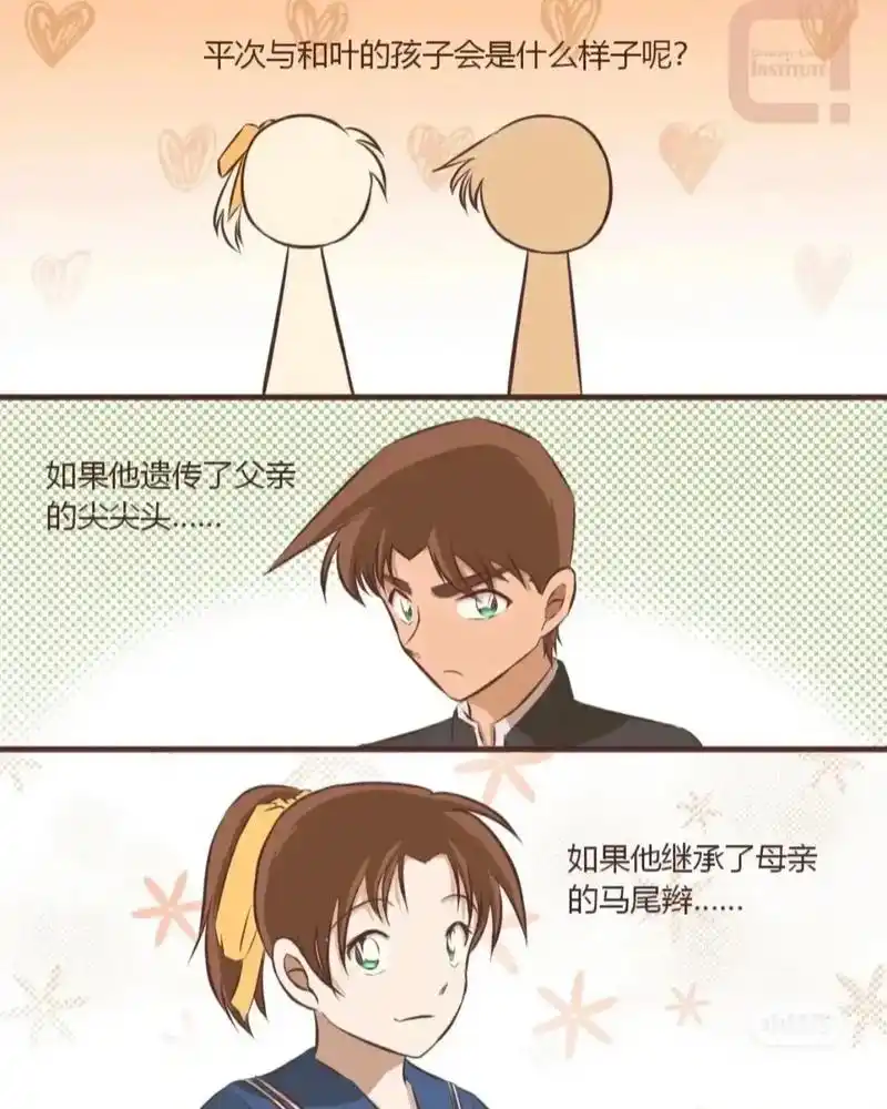 平次跟和叶的孩子已经有参考图片了94#名侦探柯南 #平和cp - 抖音