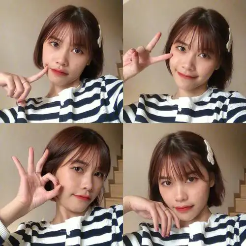 自拍小技巧05超简单4个手部姿势