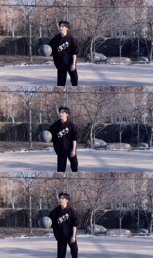 贺峻霖打篮球太帅啦cr狐狸偷走了玫瑰