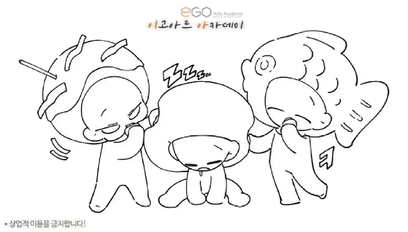 qq多人可爱互动模板素材 图源twi,不可商用