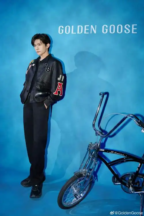 golden goose品牌全球代言人易烊千玺##易烊千玺