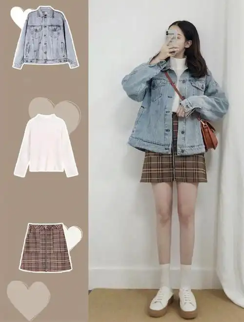 这8套减龄时尚穿搭,让你再次"混入学生党",甜美又气质