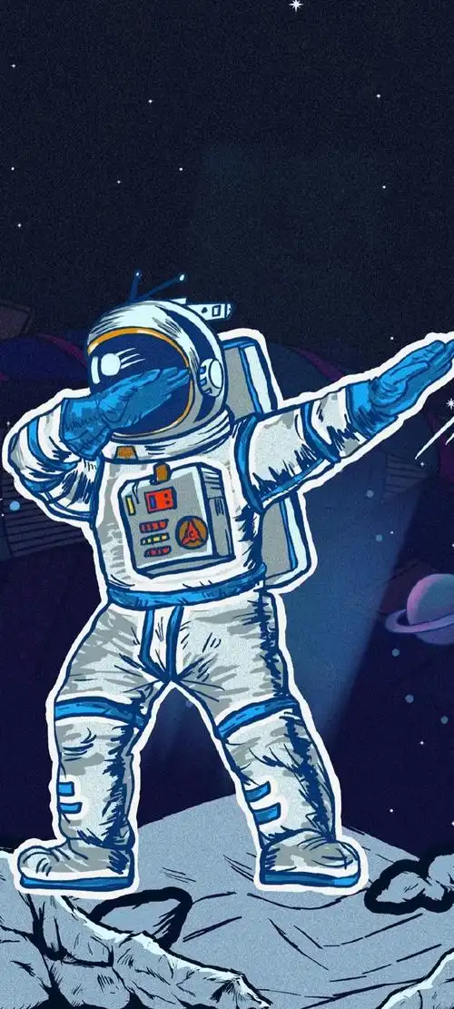 配个太空人主题