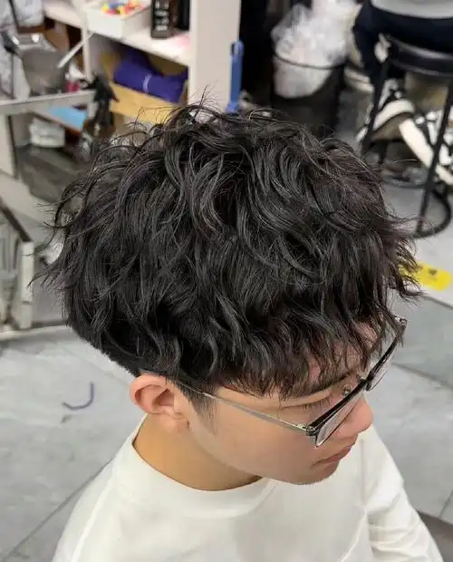 男士发型#发型推荐#烫发#美发造型#男生发型设计#今日发型#束状纹理