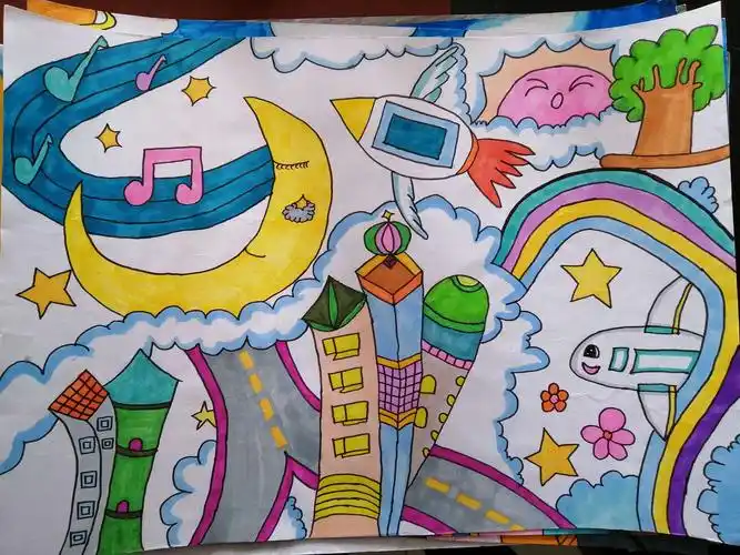 滨城区中小学艺术节初中部绘画作品校级初选作品欣赏