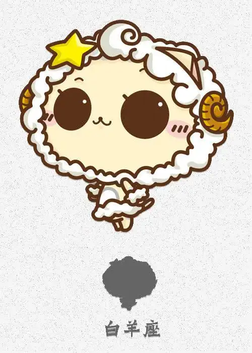 卡通白羊座