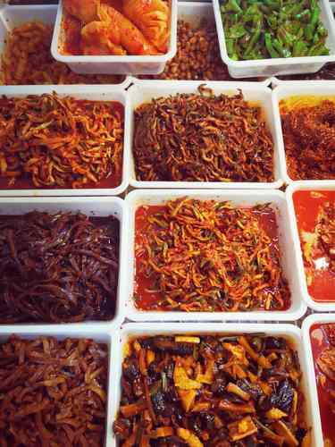 辽源花市咸菜纯老花市咸菜店直发延边泡菜地瓜梗咸菜包邮