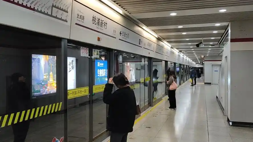 【上海地铁】11号线奶咖迪士尼方向桃浦新村进站