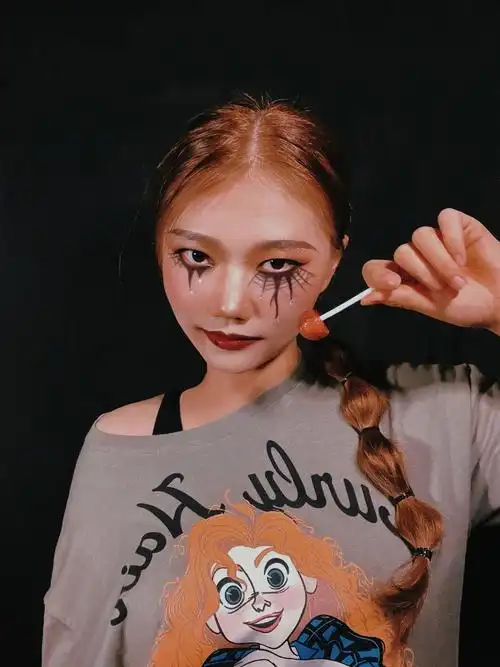 万圣节妆容