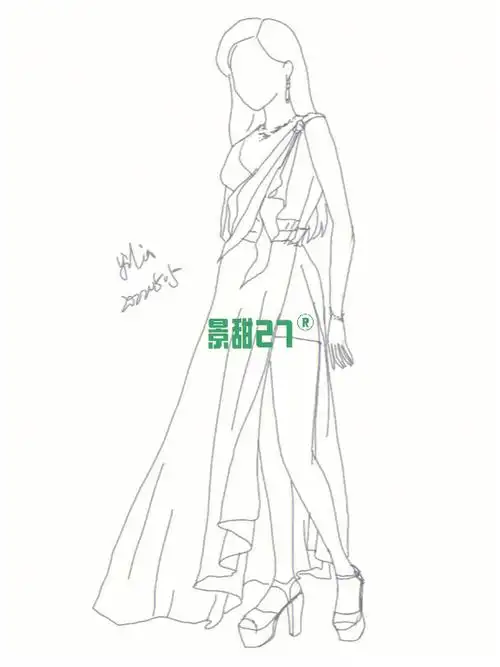 零基础学画画  #景甜