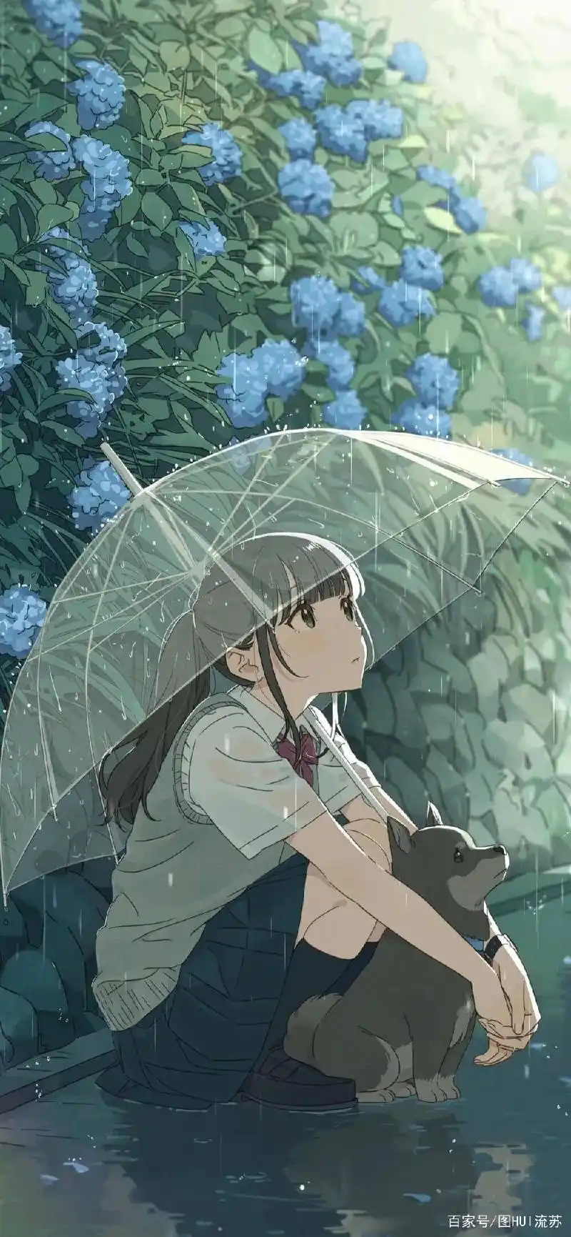 绝美的二次元女生意境壁纸