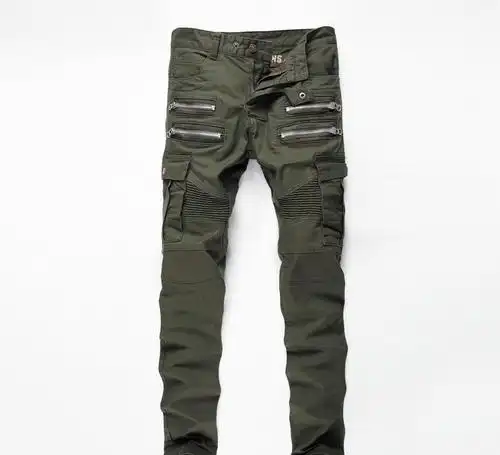 秋冬男士青年迷彩休闲裤修身小脚裤弹力运动裤薄款工装裤男裤子潮