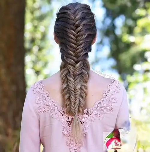 长发最美编发图片浪漫民族风马尾辫编发大全
