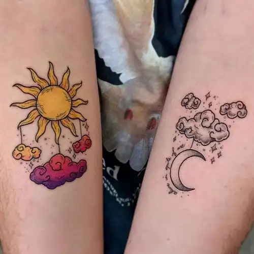 情侣文身小图78