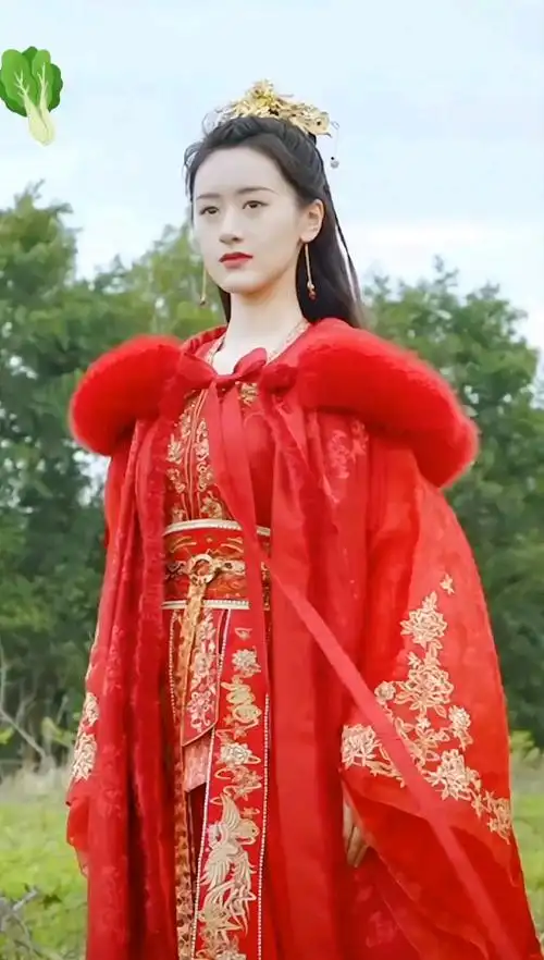 袁冰妍#这套红色衣服也好好看.