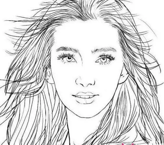 演员女门简笔画视频