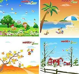 春夏秋冬四季图片