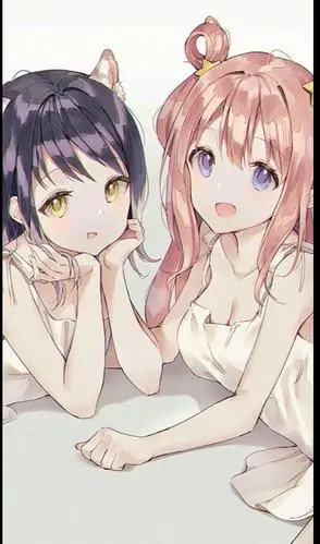 二次元动漫闺蜜图