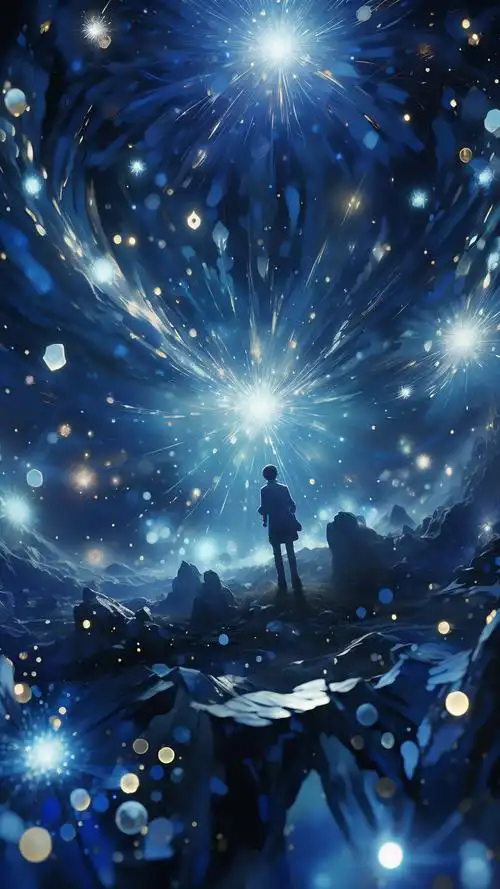 蓝光星空手机壁纸大放送✨