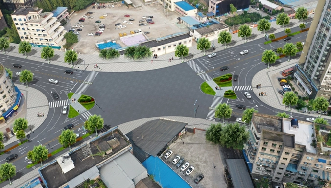 缓堵新动作乐山中心城区这7个道路交叉口将进行渠化改造吴薇_腾讯新闻