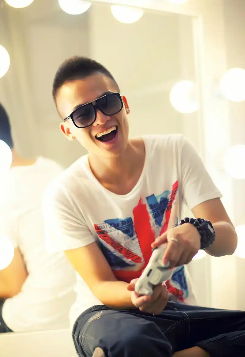 明星欧豪写真照