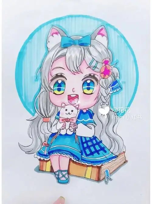 q版  #动漫  #三头身动漫人物  #可爱 #鼠  #动漫人物