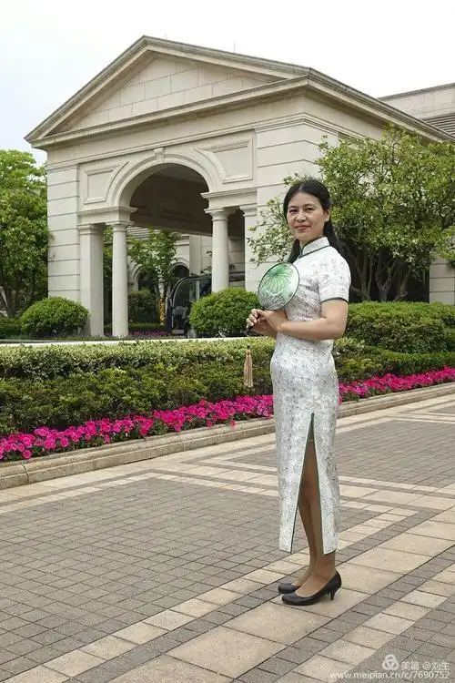 美哉!杭州蓝庭旗袍丽人