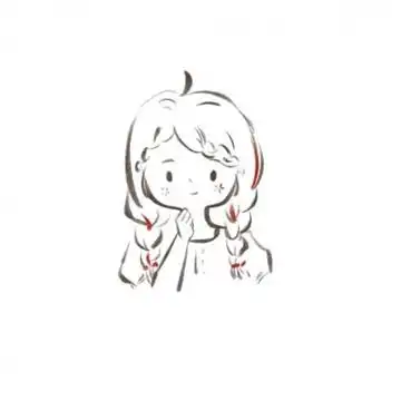 最火简约创意白底人物头像