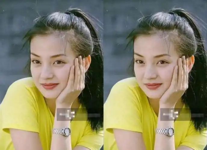 赵薇清纯旧照被曝光,皮肤光洁细腻,清丽脱俗犹如初恋脸!