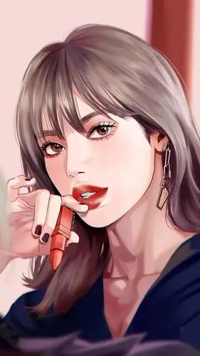 高清手绘blackpink壁纸,闺蜜头像壁纸