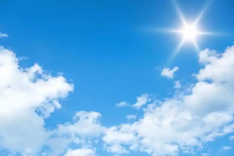 美丽的天空图片-美丽的蔚蓝色天空景色素材-高清图片-摄影照片-寻图