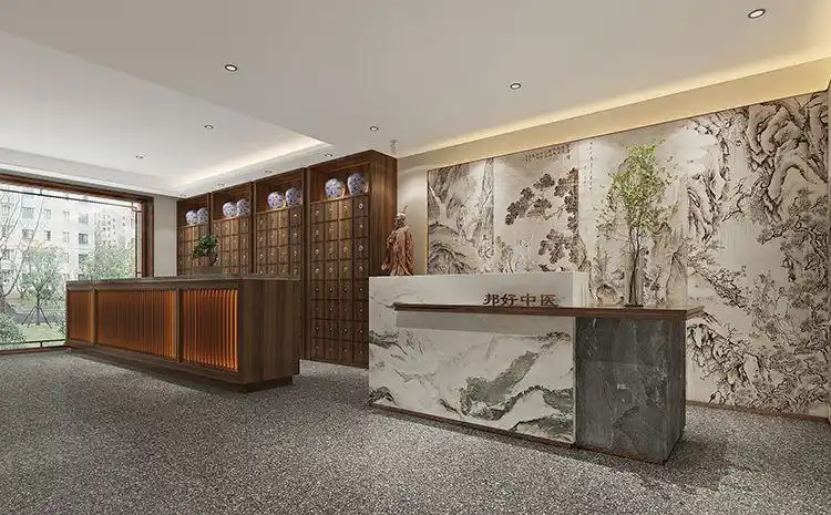 中医院设计效果图 - 安徽天思建筑装饰