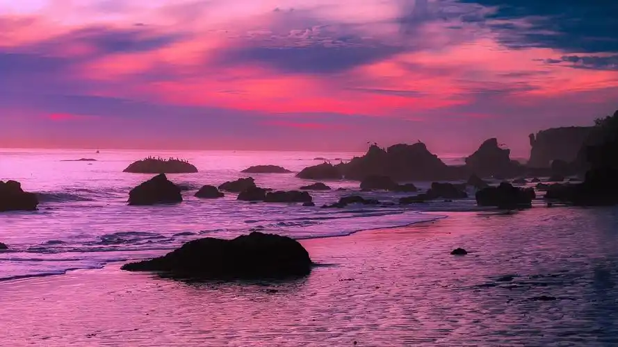 唯美浪漫夕阳落日