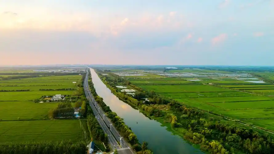 美丽江苏每日一景丨江苏泗洪光影水乡生态富民