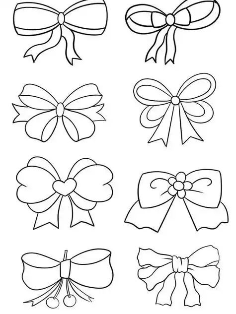 画免扣清新礼物装饰素材蝴蝶结的简笔画的相关速画简笔画蝴蝶结蝴蝶结