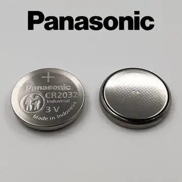 panasonic松下纽扣电池cr2032/bn 3v锂电子工业装原装正品