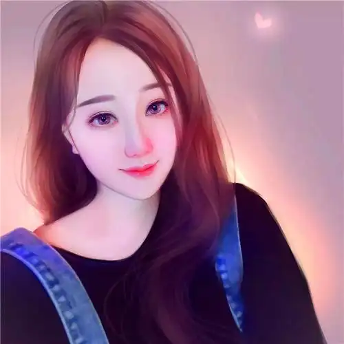 大方漂亮的头像手绘女生