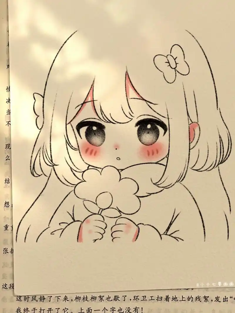 近期超可爱的q版简笔画集合7来啦!  95哇塞!