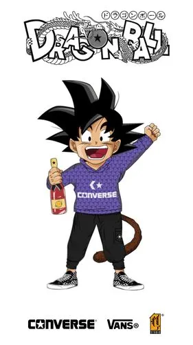 自制龙珠潮牌一枚