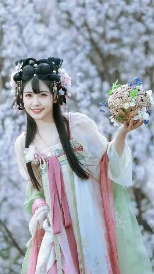 赖美云汉服造型美出圈网友直言不演古装剧可惜了