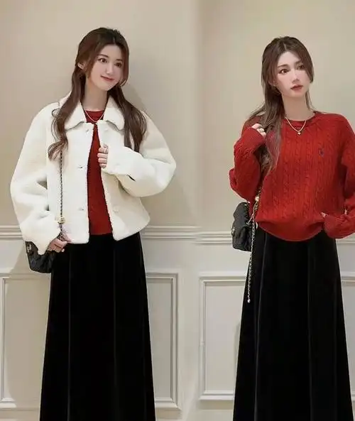 新年穿衣不纠结俏皮又减龄的搭配模板小个子女生也能照搬