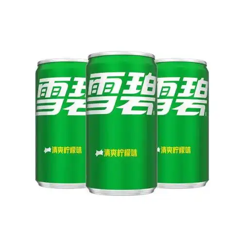 可口可乐 mini迷你罐200ml*12罐 含糖雪碧 小瓶装 柠檬味汽水饮料