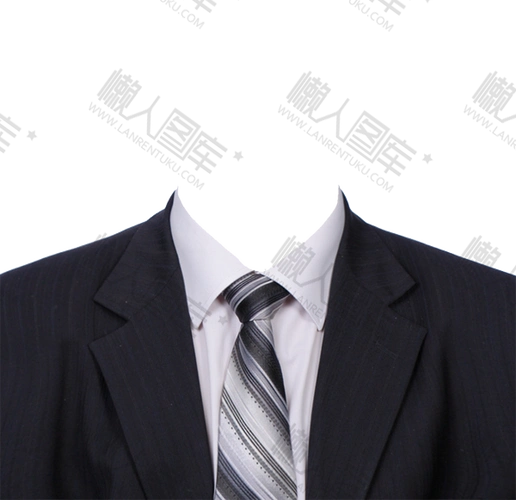 证件照西装模板ps-证件照西装模板ps素材图片下载_懒人图库