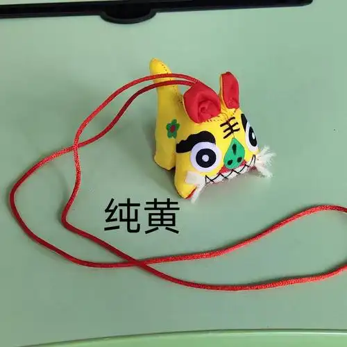 小布布老虎手工挂饰传统平安平安福福喜庆家用加厚布老虎