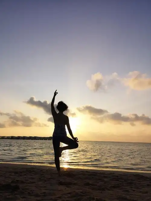 在马代海边,随手拍都能成为大片儿